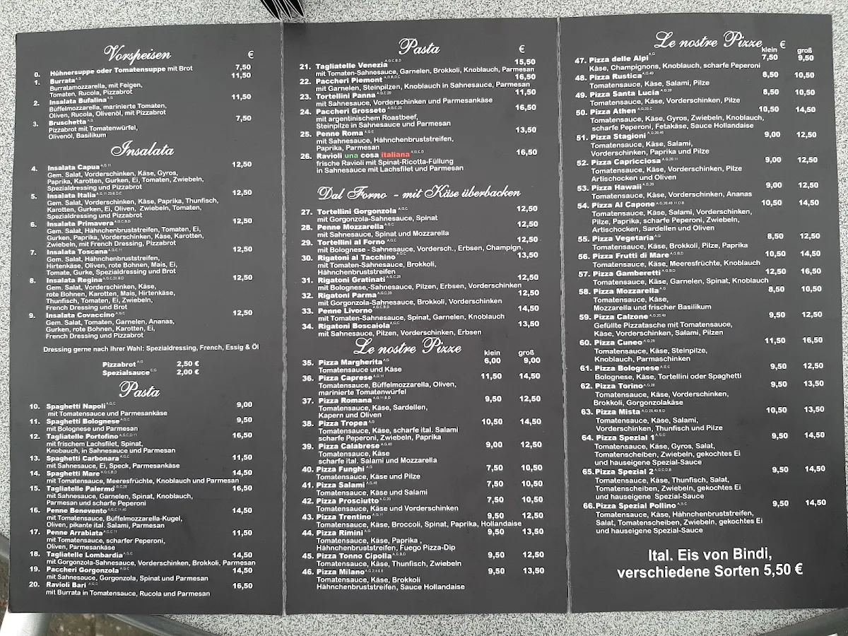 Speisekarte photo 2