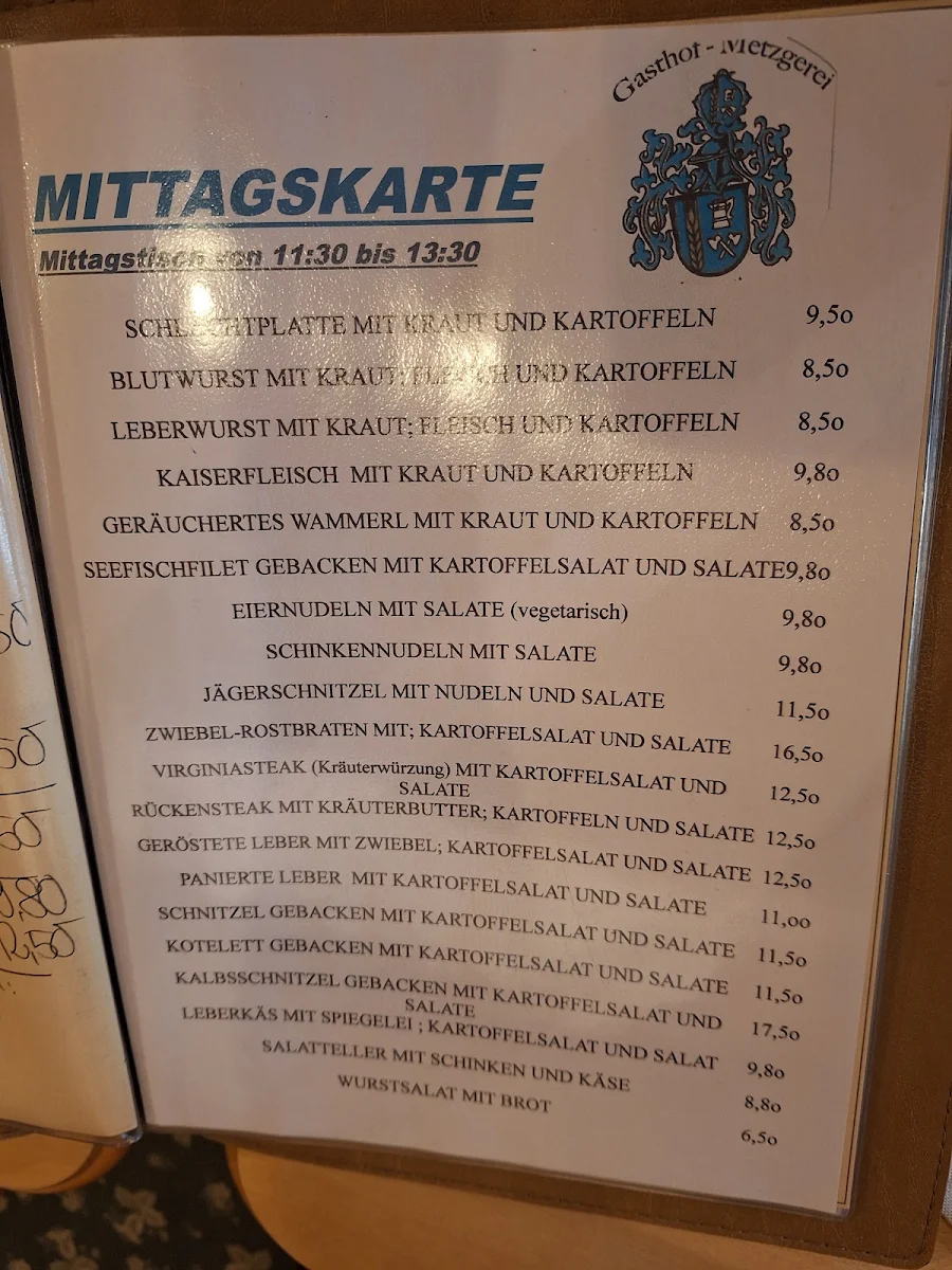 Speisekarte photo 1