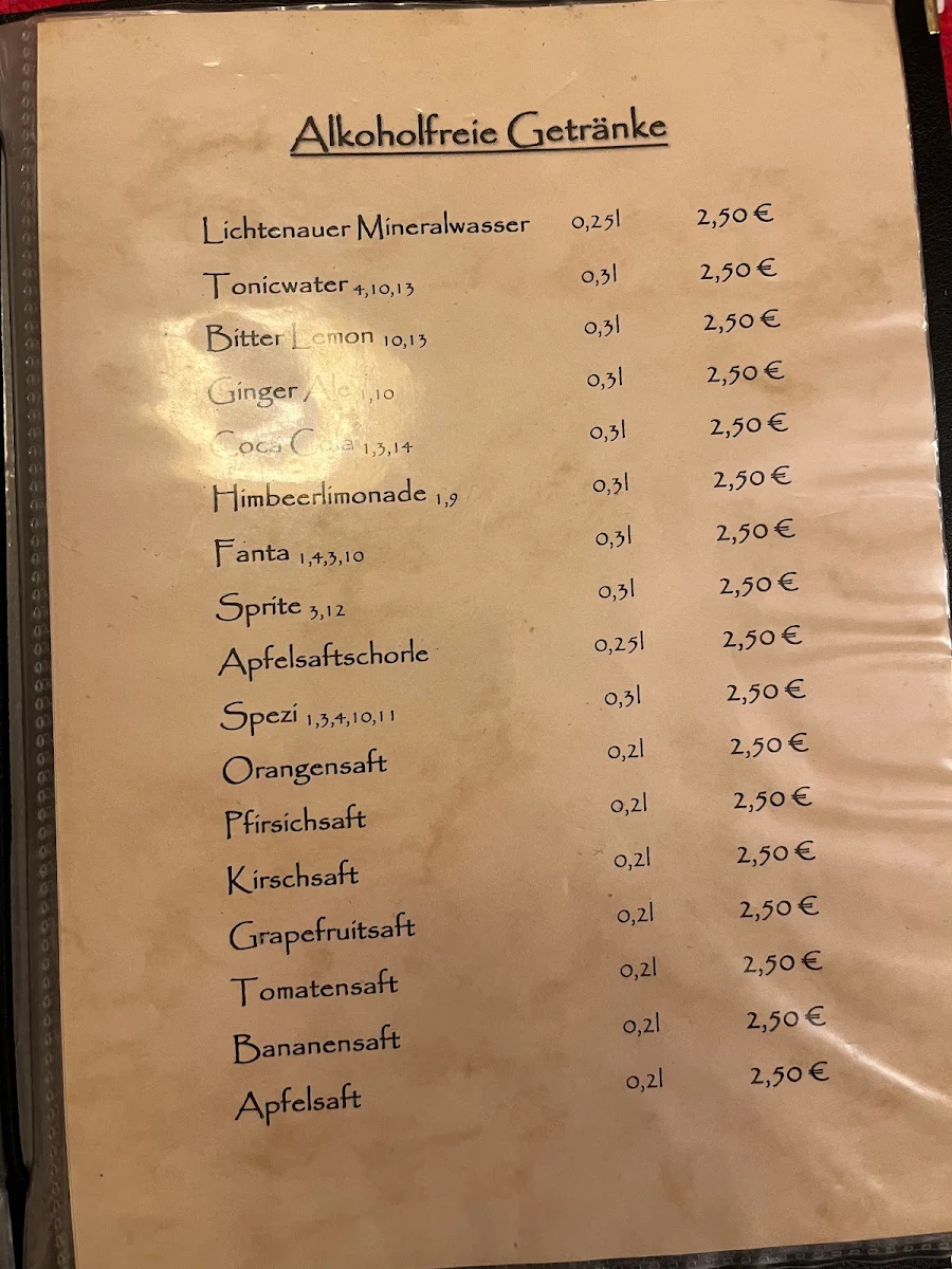 Speisekarte photo 2