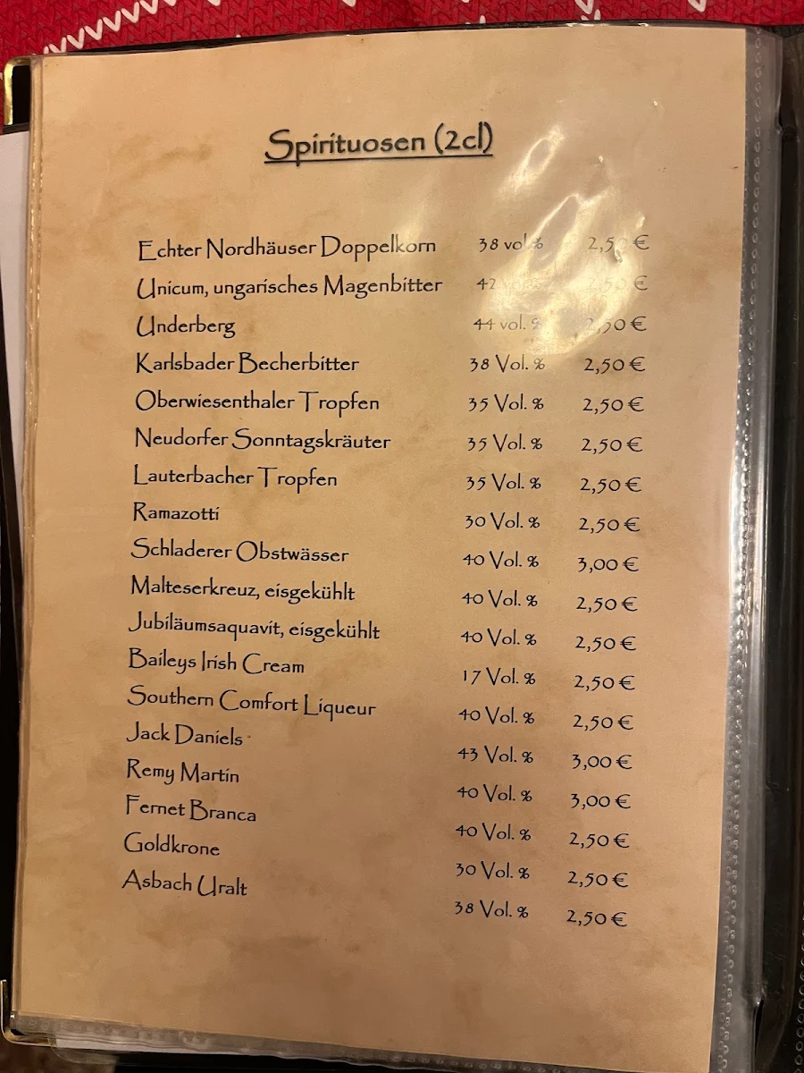 Speisekarte photo 3