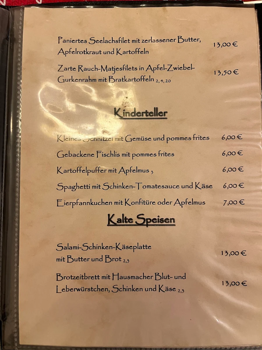 Speisekarte photo 4