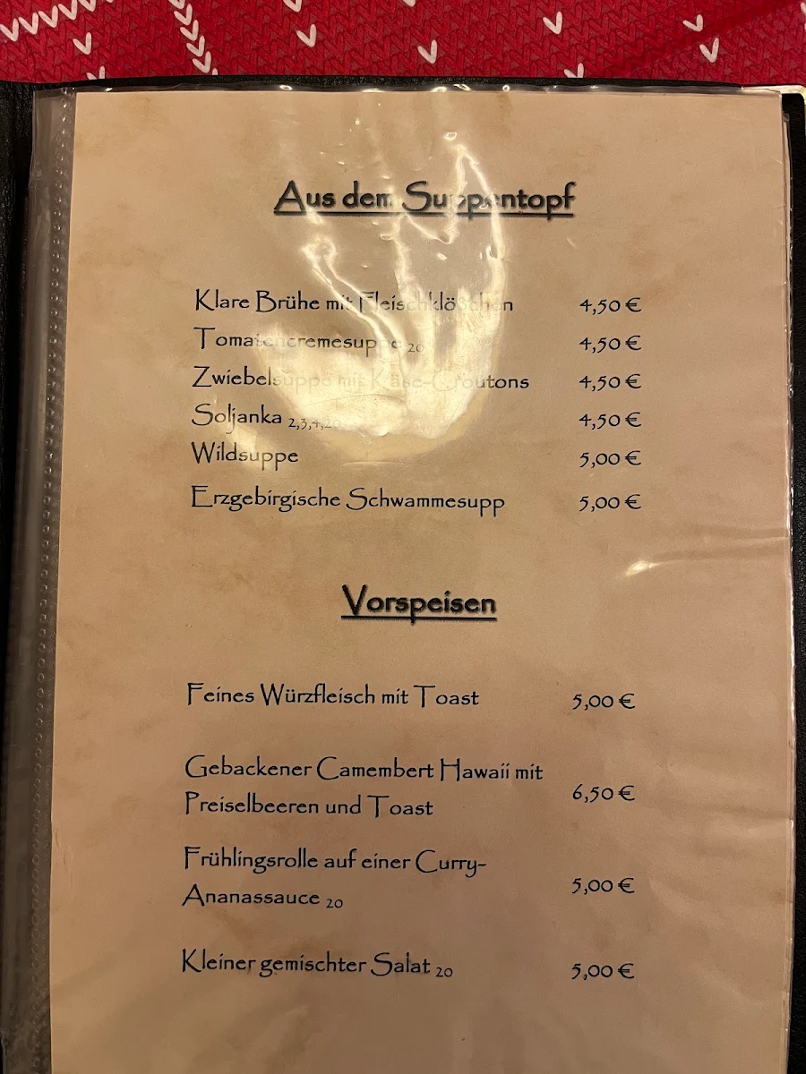 Speisekarte photo 5