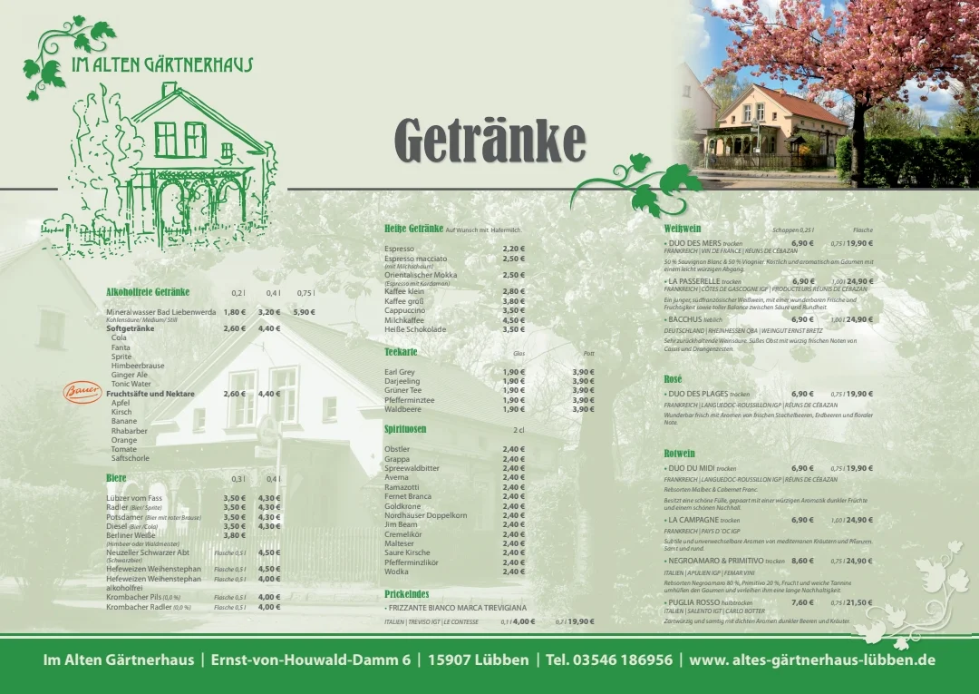 Speisekarte photo 2