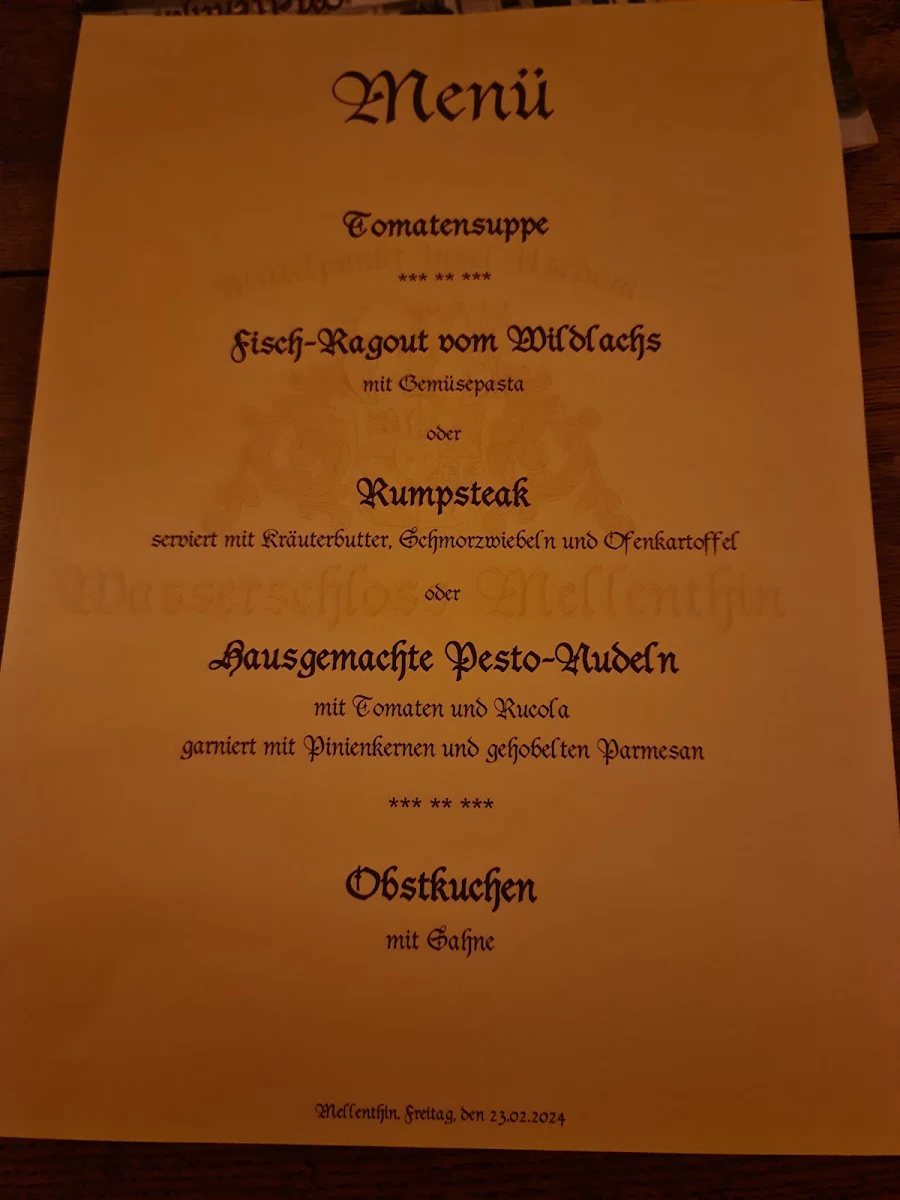 Speisekarte photo 2