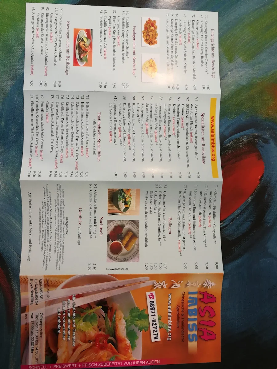 Speisekarte photo 2