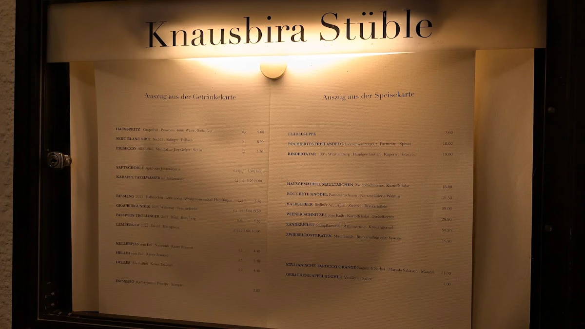 Speisekarte photo 5