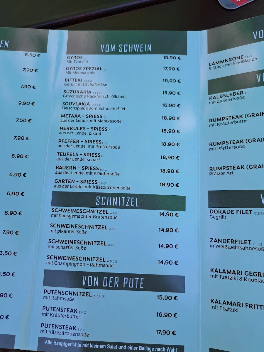 Speisekarte photo 6