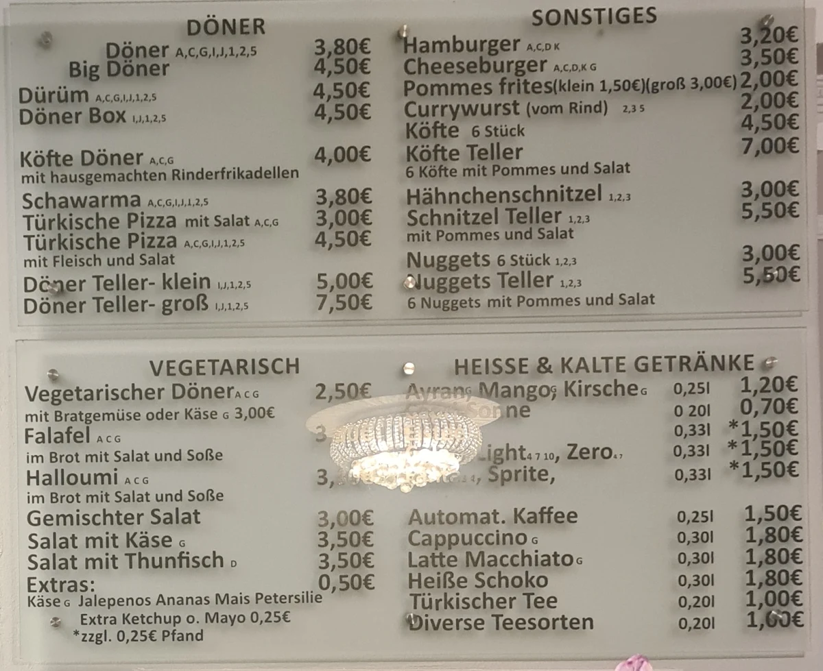 Speisekarte photo 3