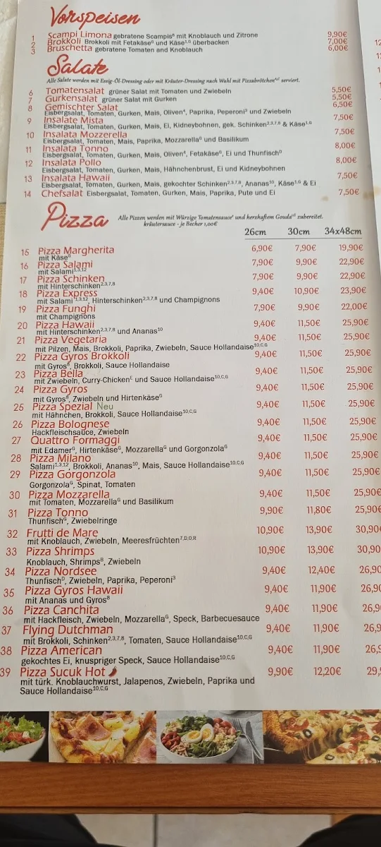 Speisekarte photo 2