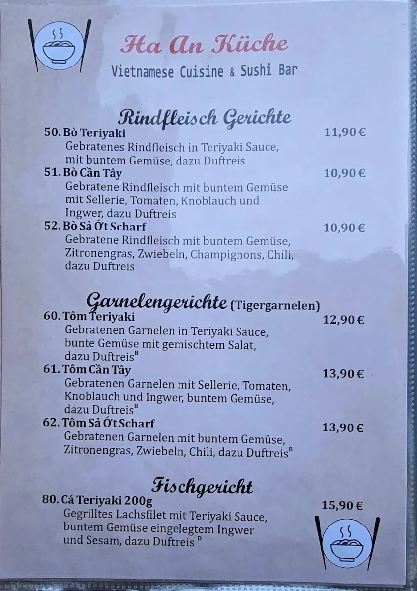 Speisekarte photo 2