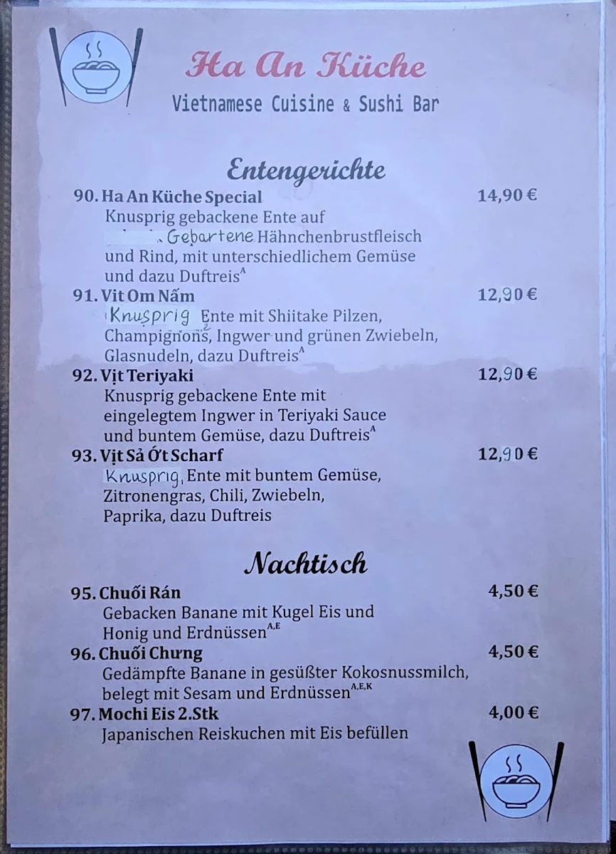 Speisekarte photo 5