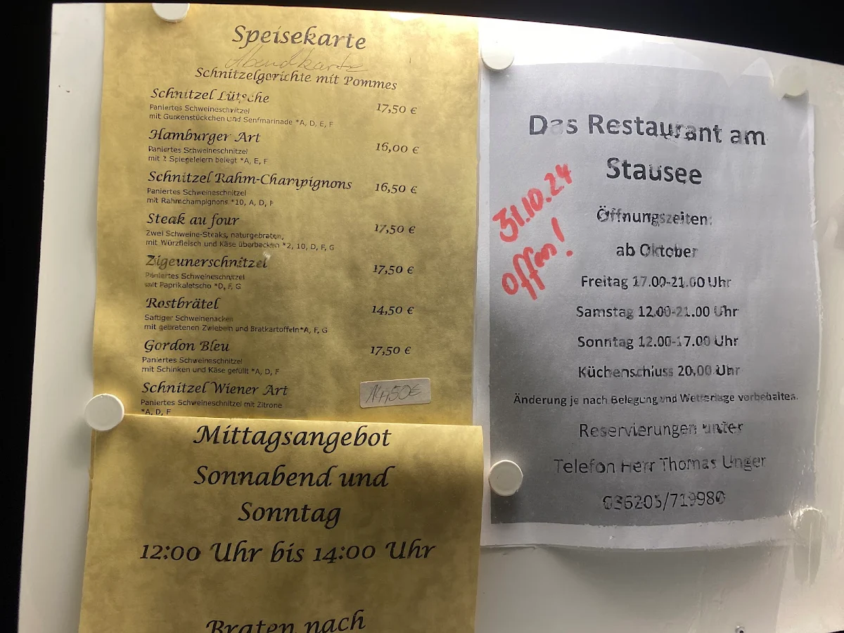 Speisekarte photo 2