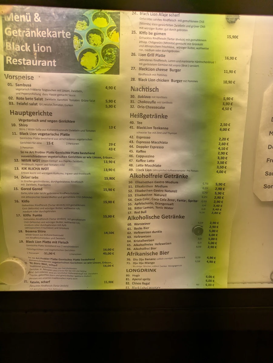 Speisekarte photo 1