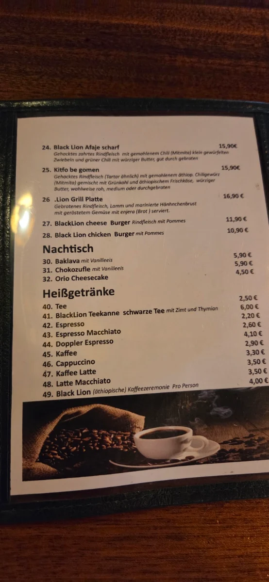 Speisekarte photo 2