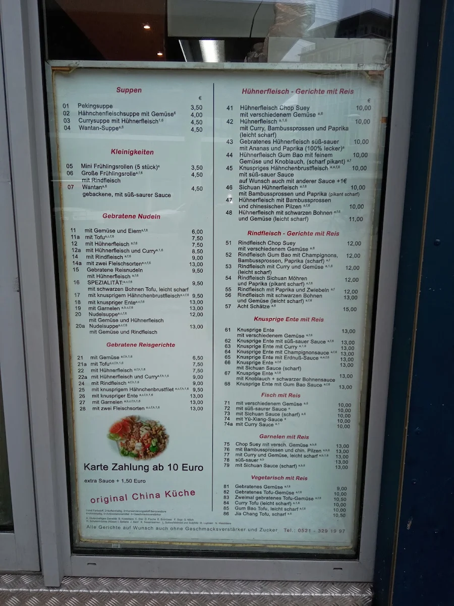 Speisekarte photo 2