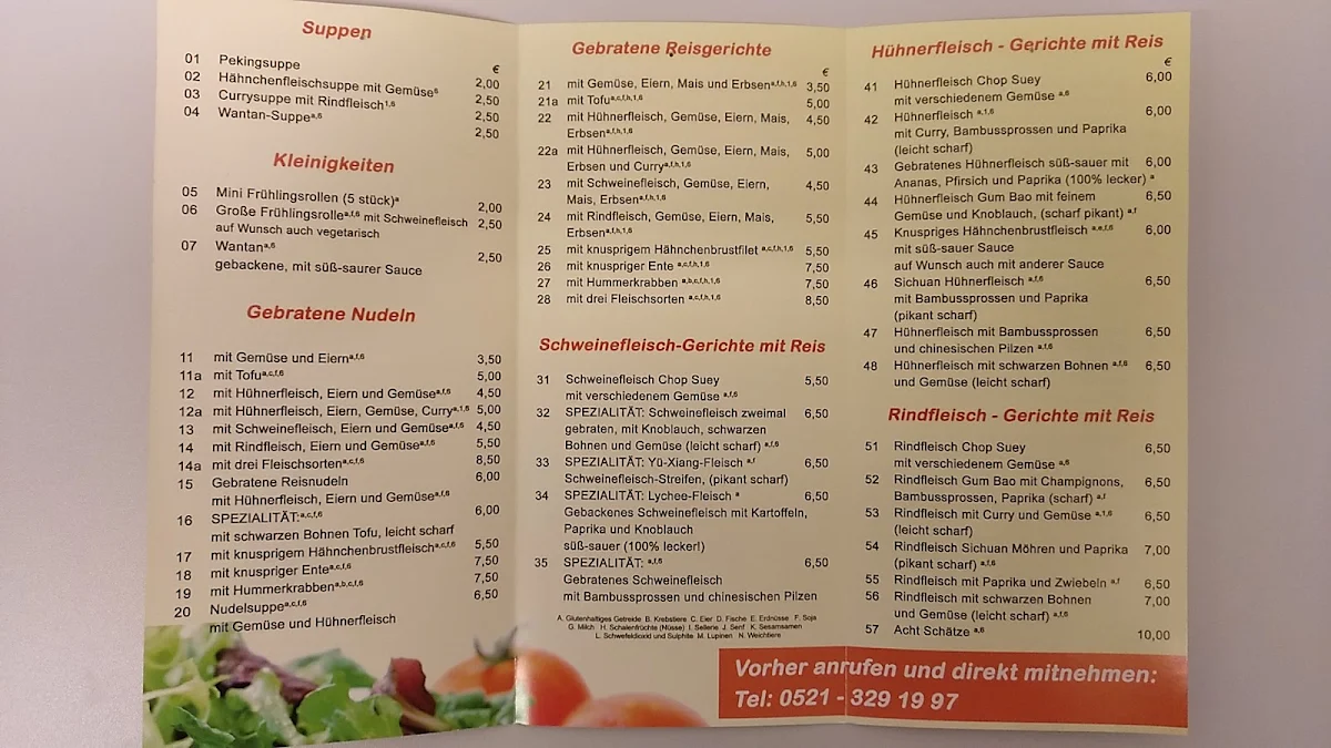 Speisekarte photo 6