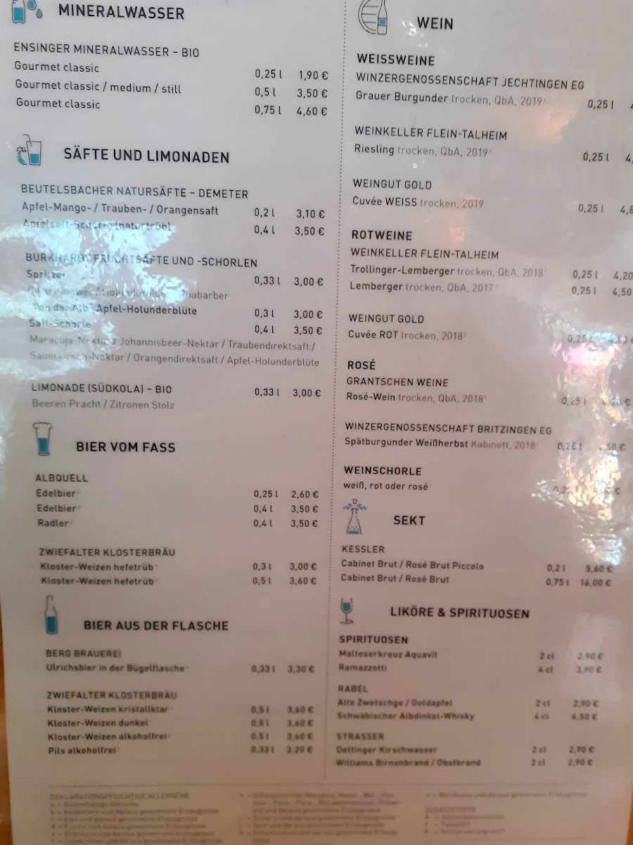 Speisekarte photo 5