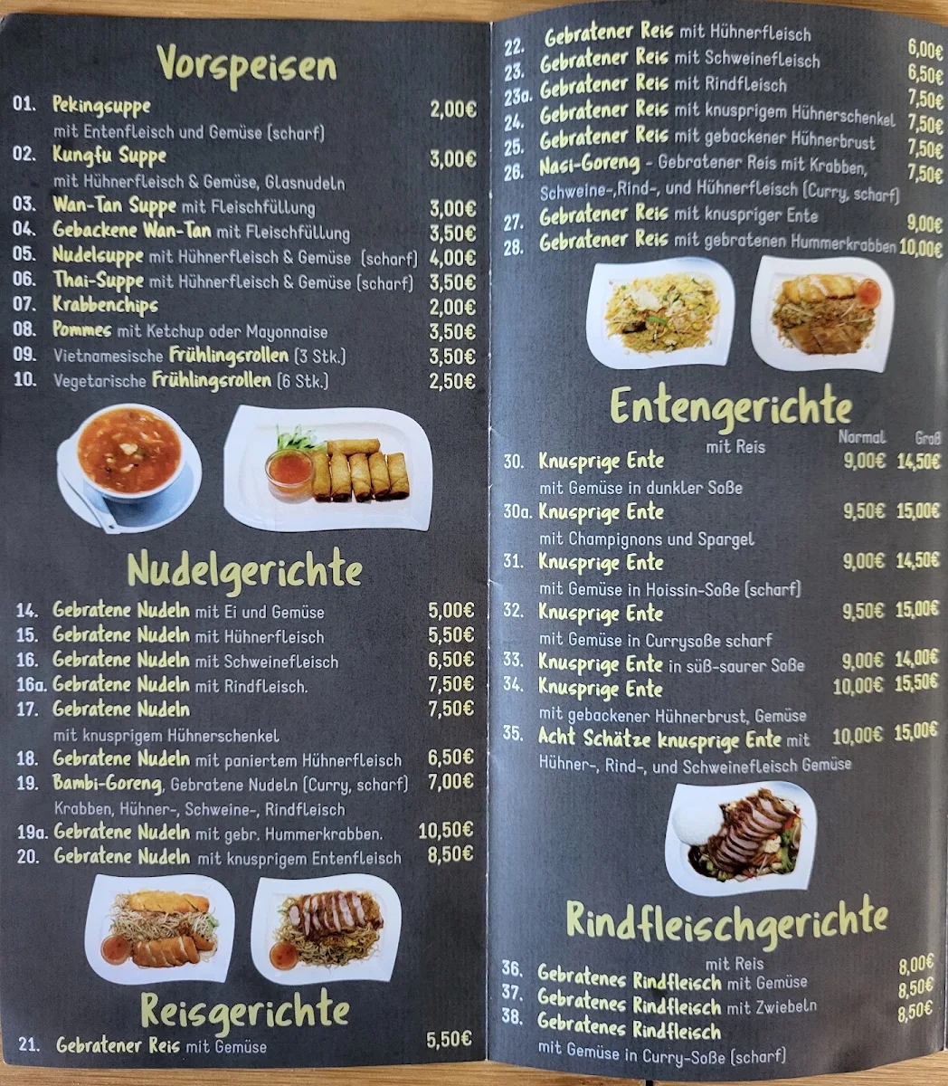 Speisekarte photo 3