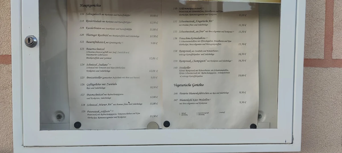 Speisekarte photo 2