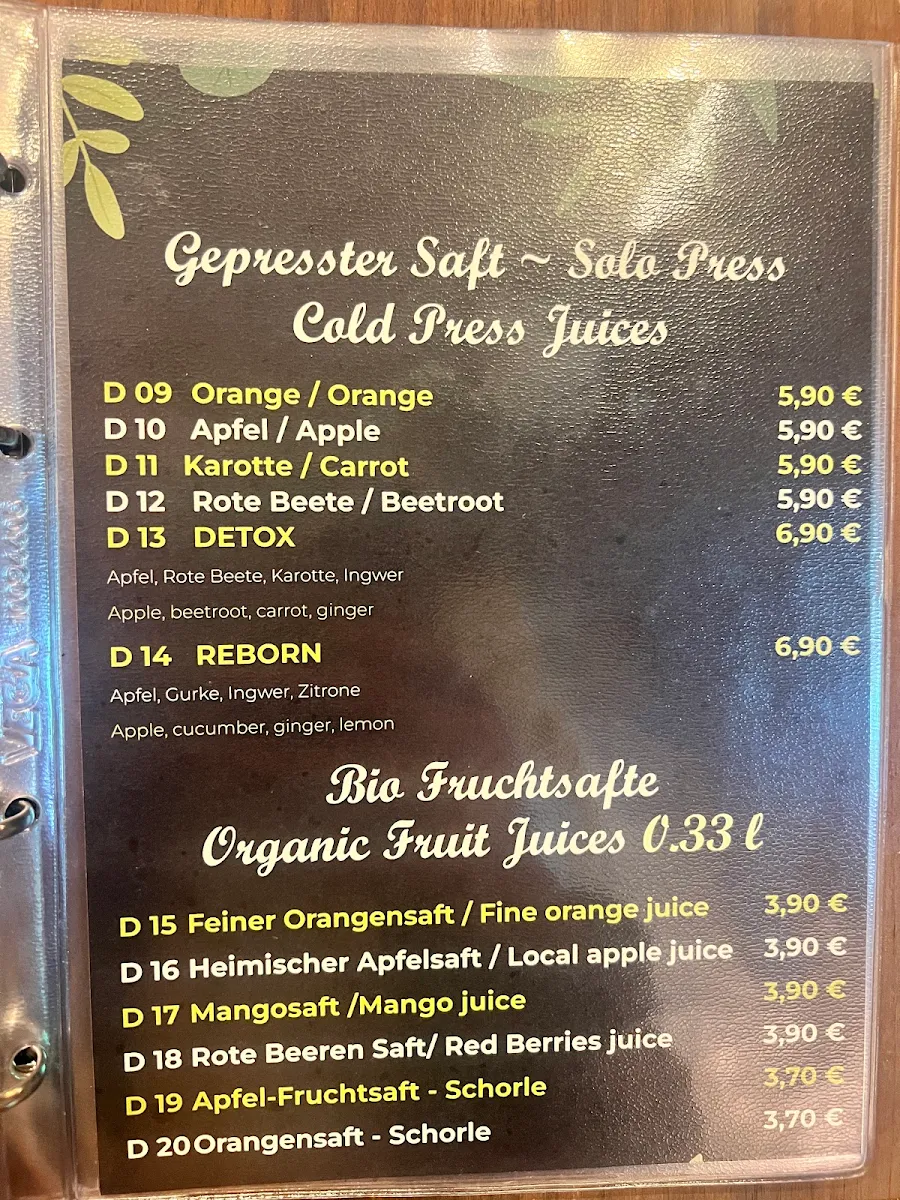 Speisekarte photo 5