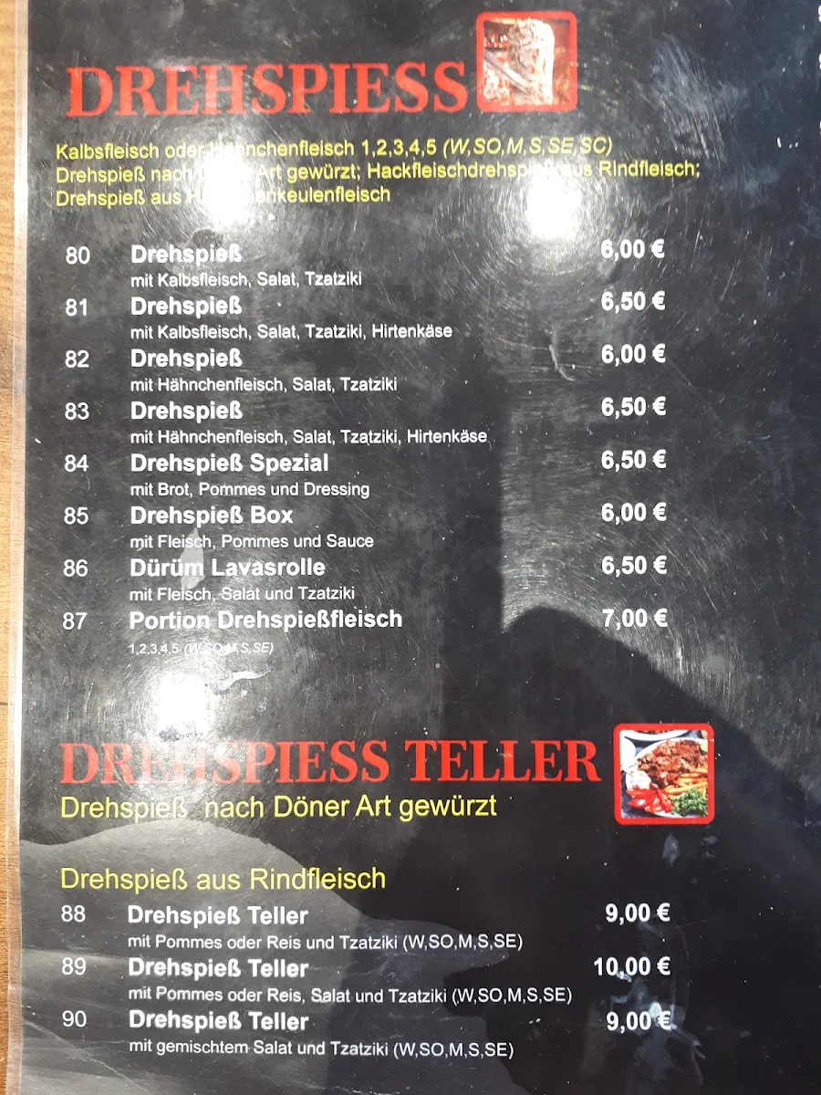 Speisekarte photo 3