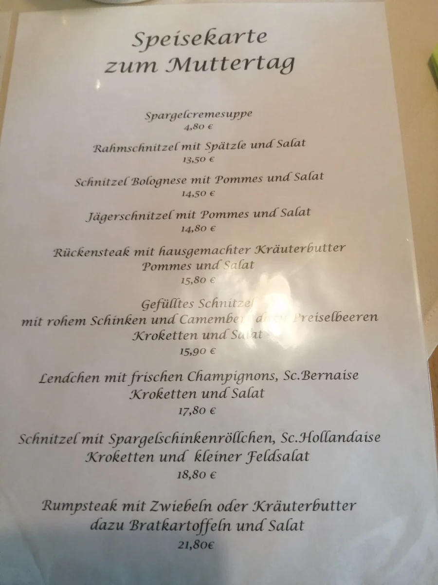Speisekarte photo 1