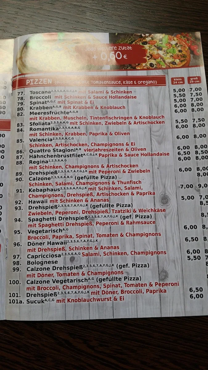 Speisekarte photo 5