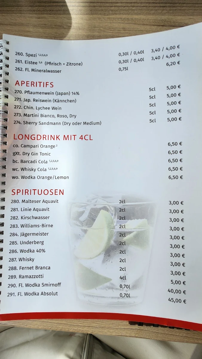 Speisekarte photo 2