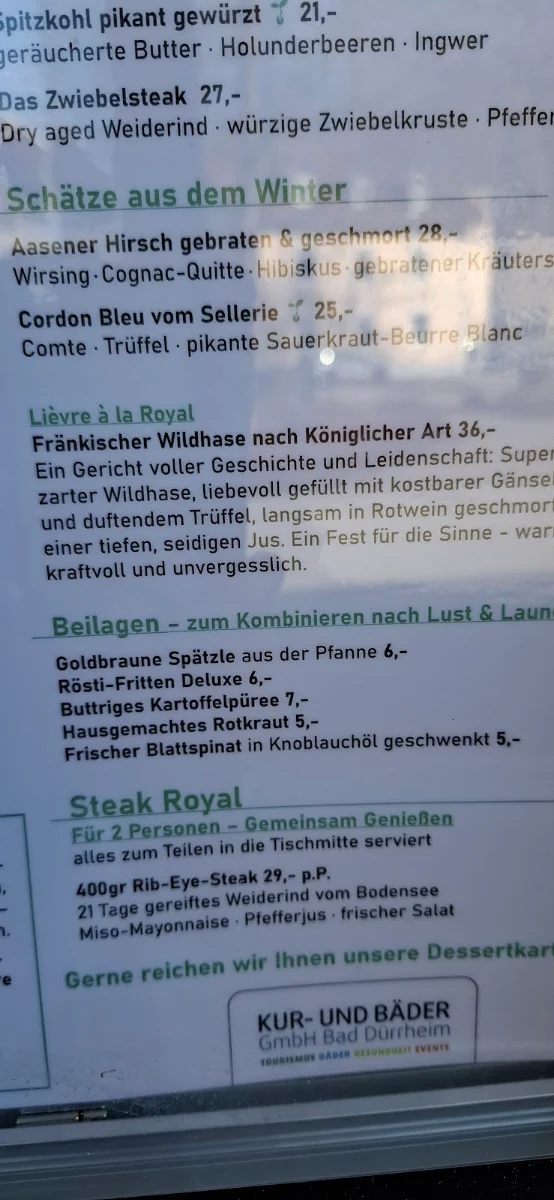 Speisekarte photo 3