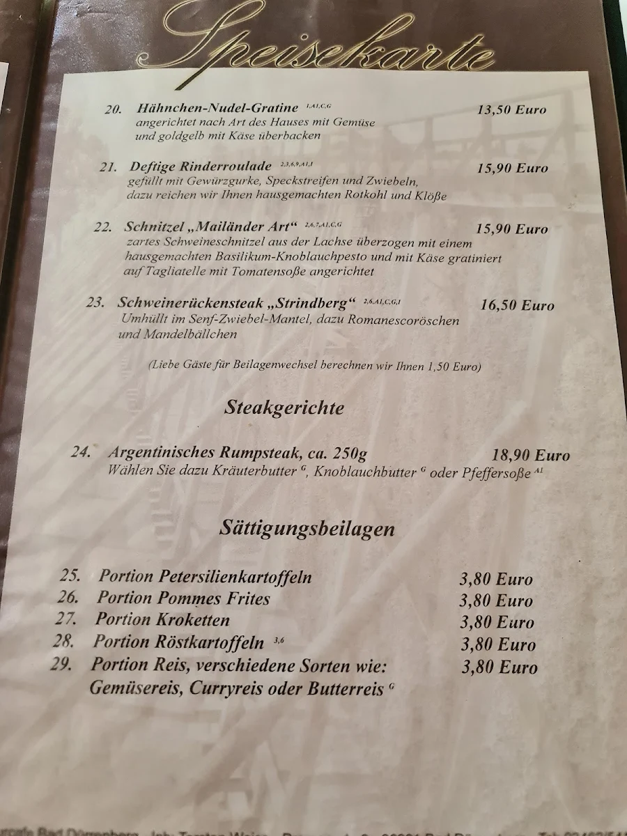 Speisekarte photo 2