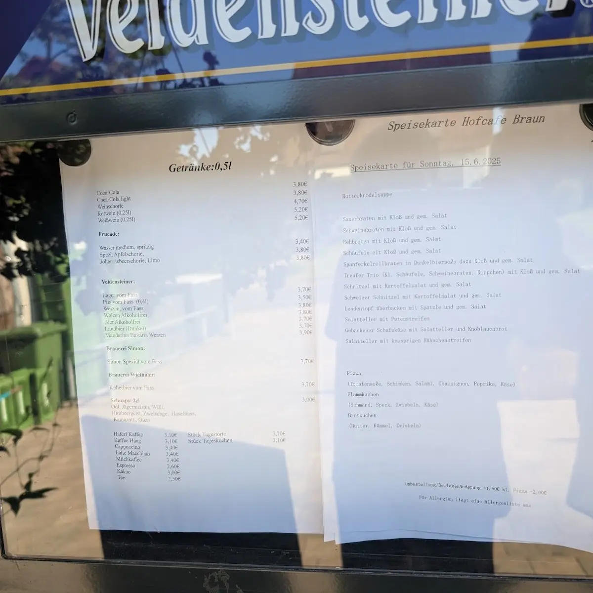 Speisekarte photo 2
