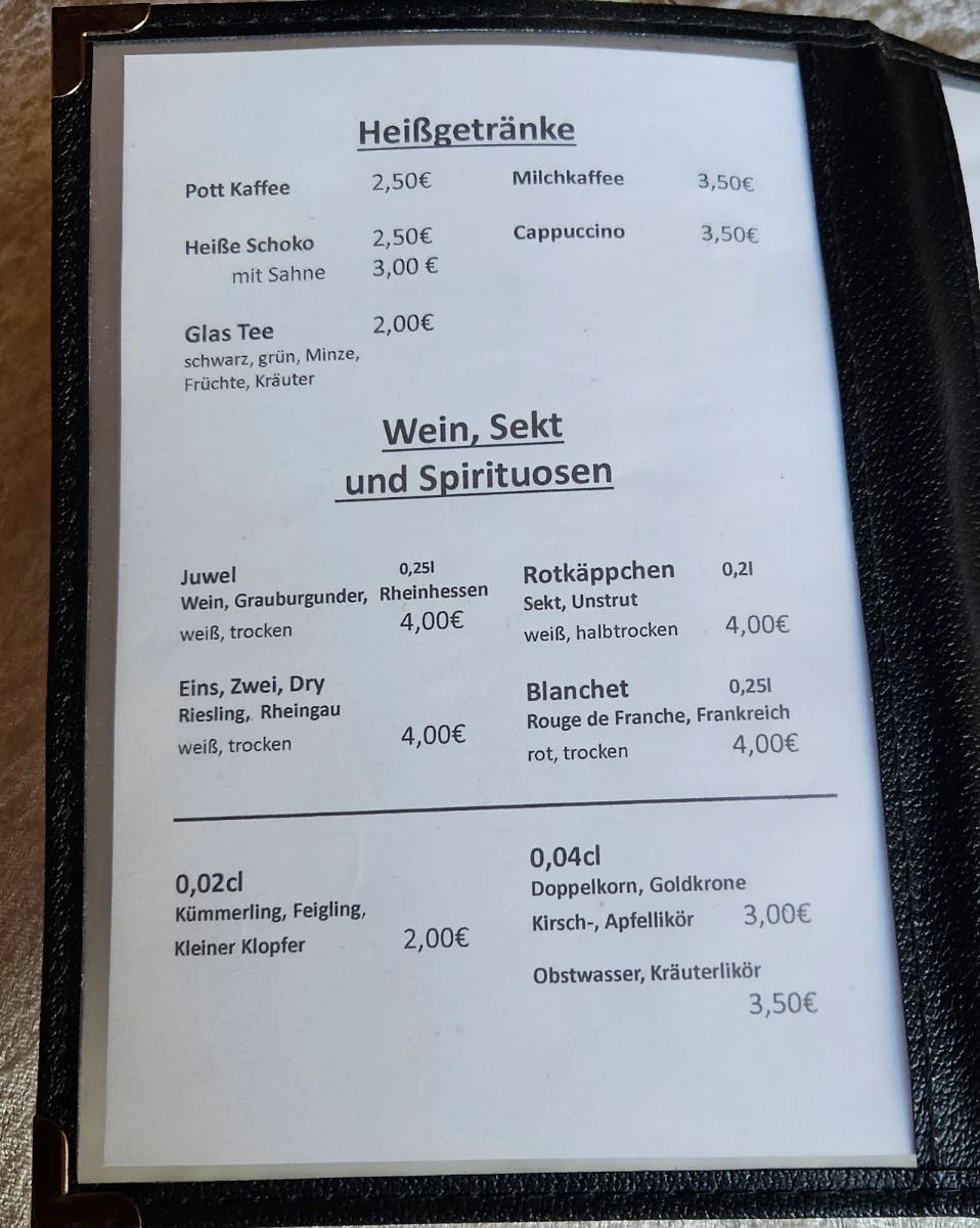 Speisekarte photo 1