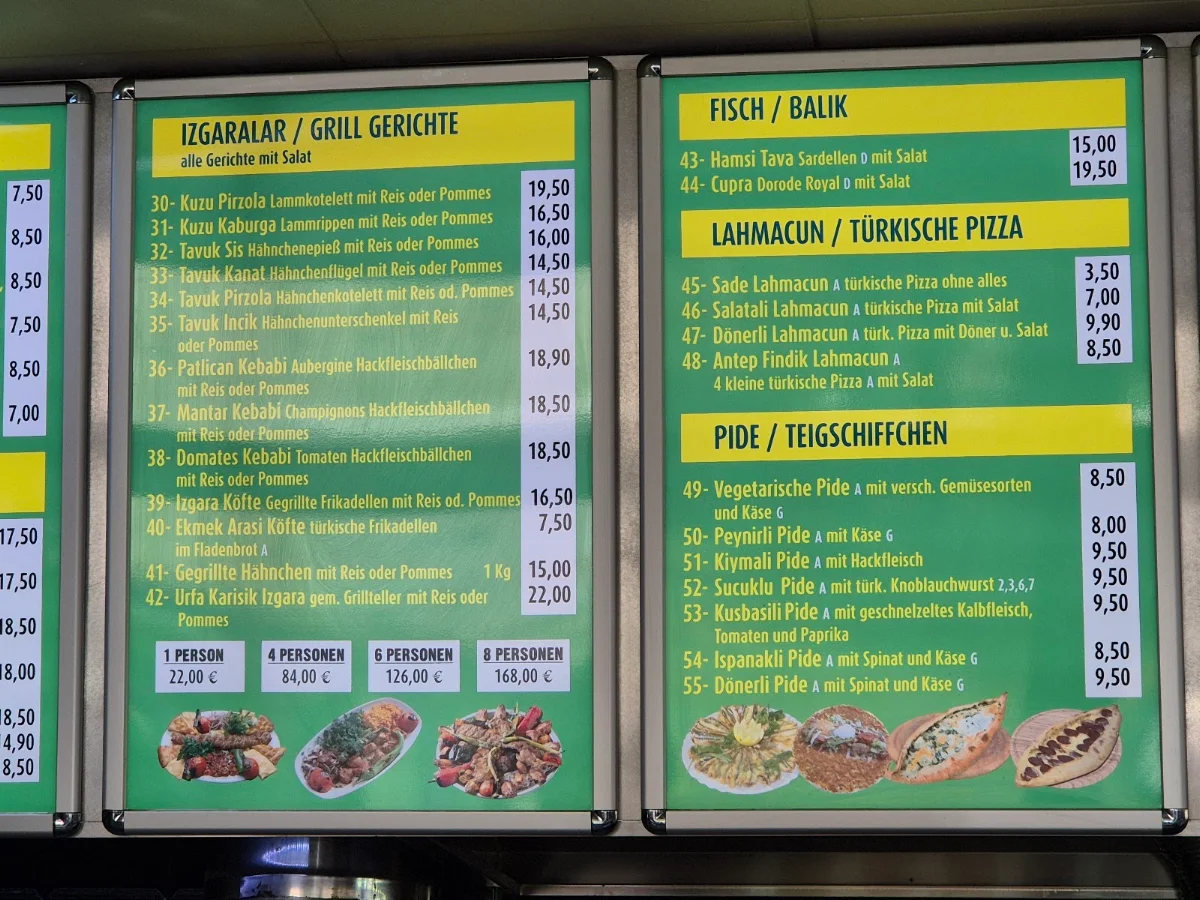 Speisekarte photo 1