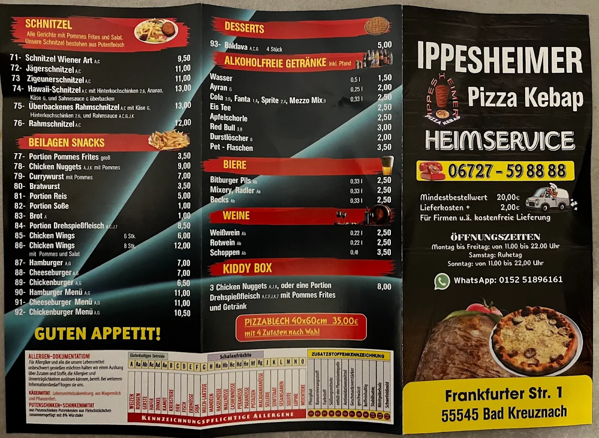 Speisekarte photo 2