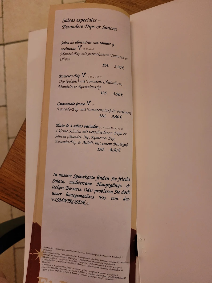 Speisekarte photo 9