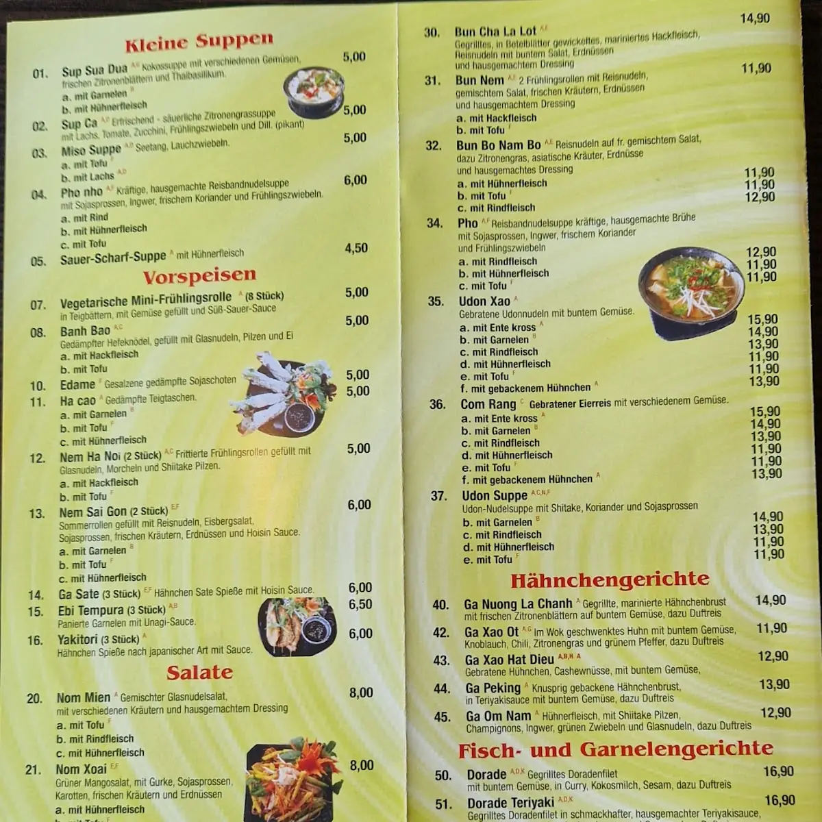 Speisekarte photo 2