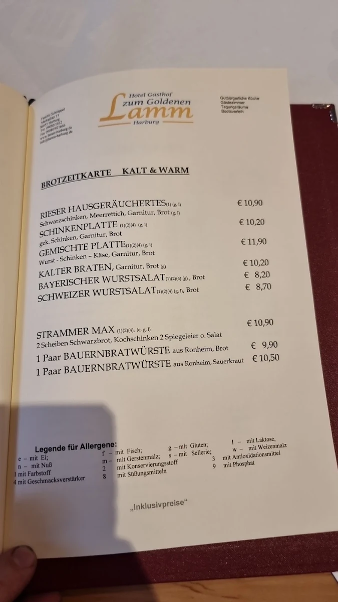 Speisekarte photo 3