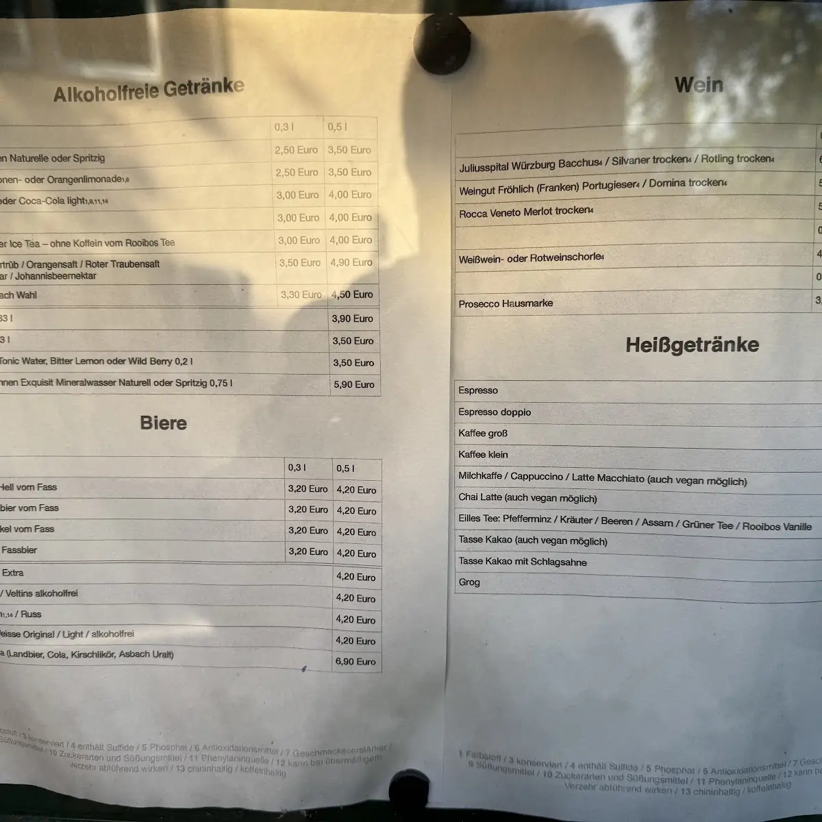 Speisekarte photo 3