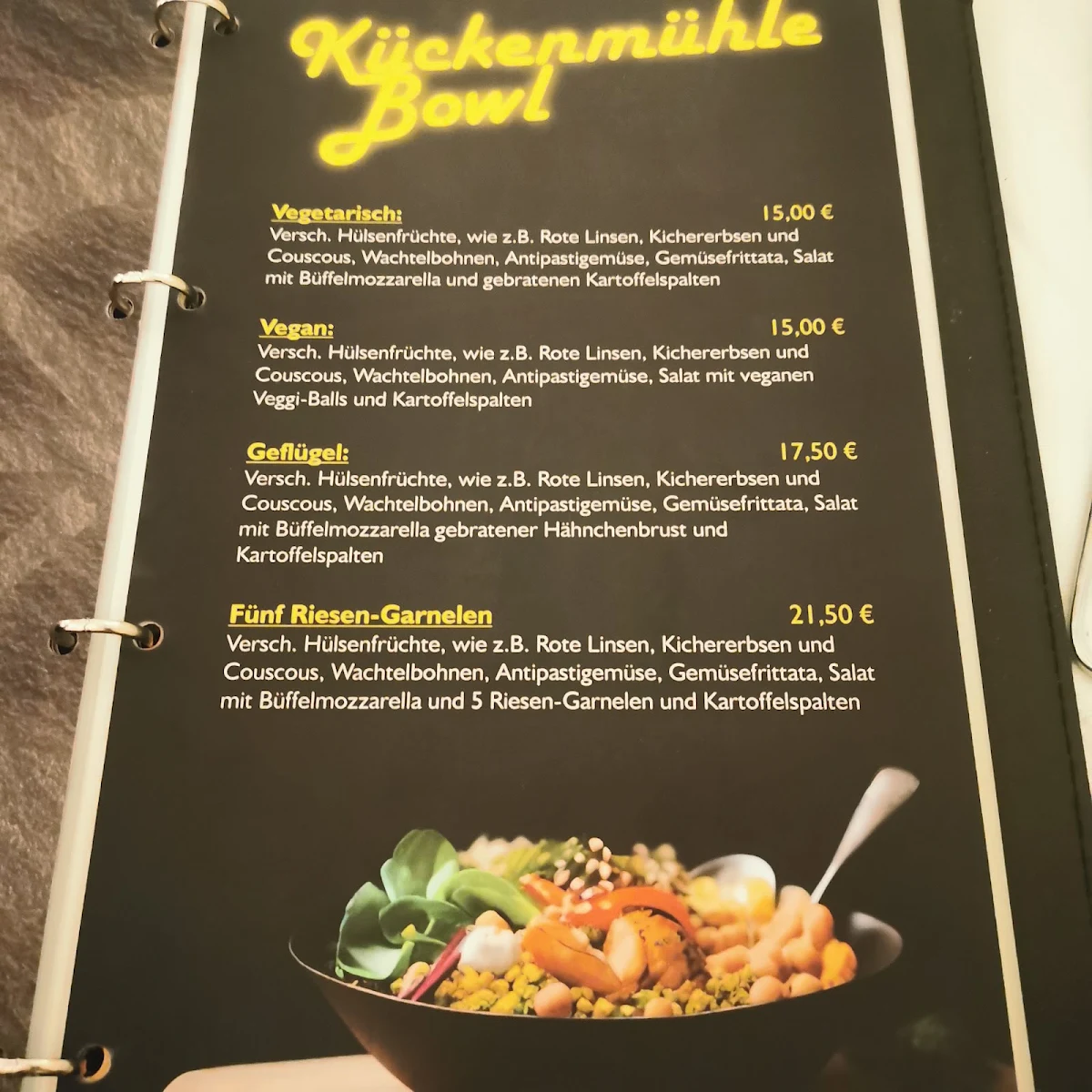 Speisekarte photo 2