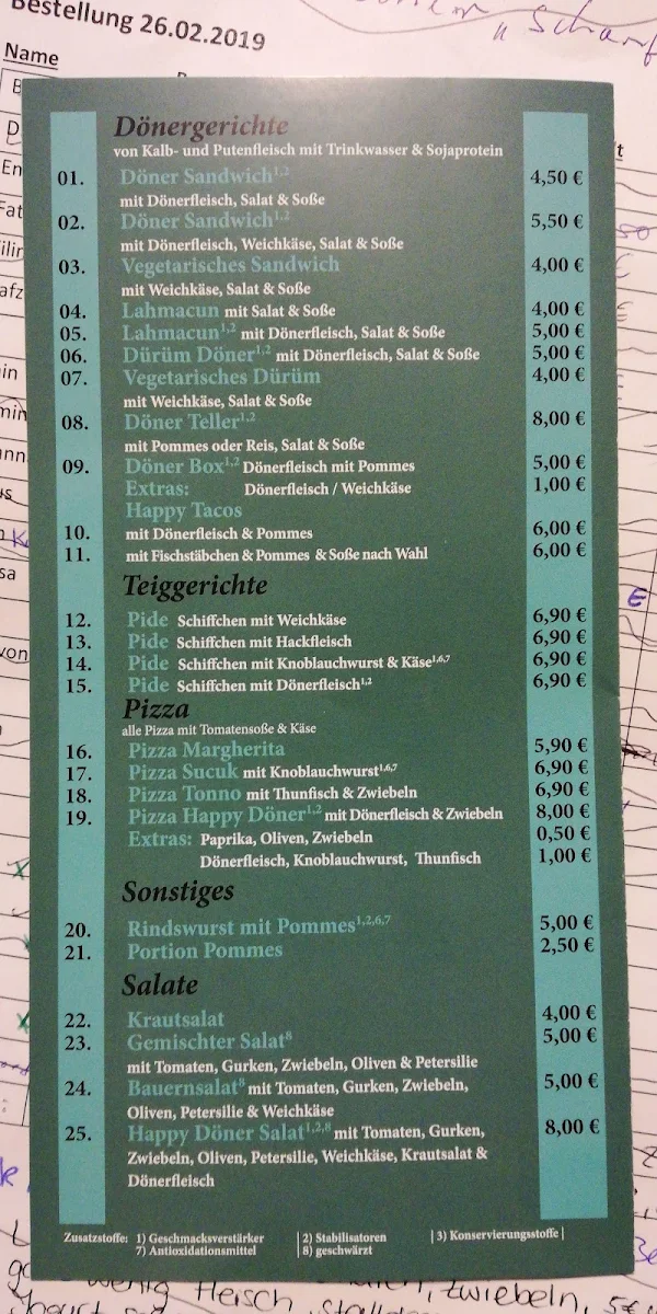 Speisekarte photo 4