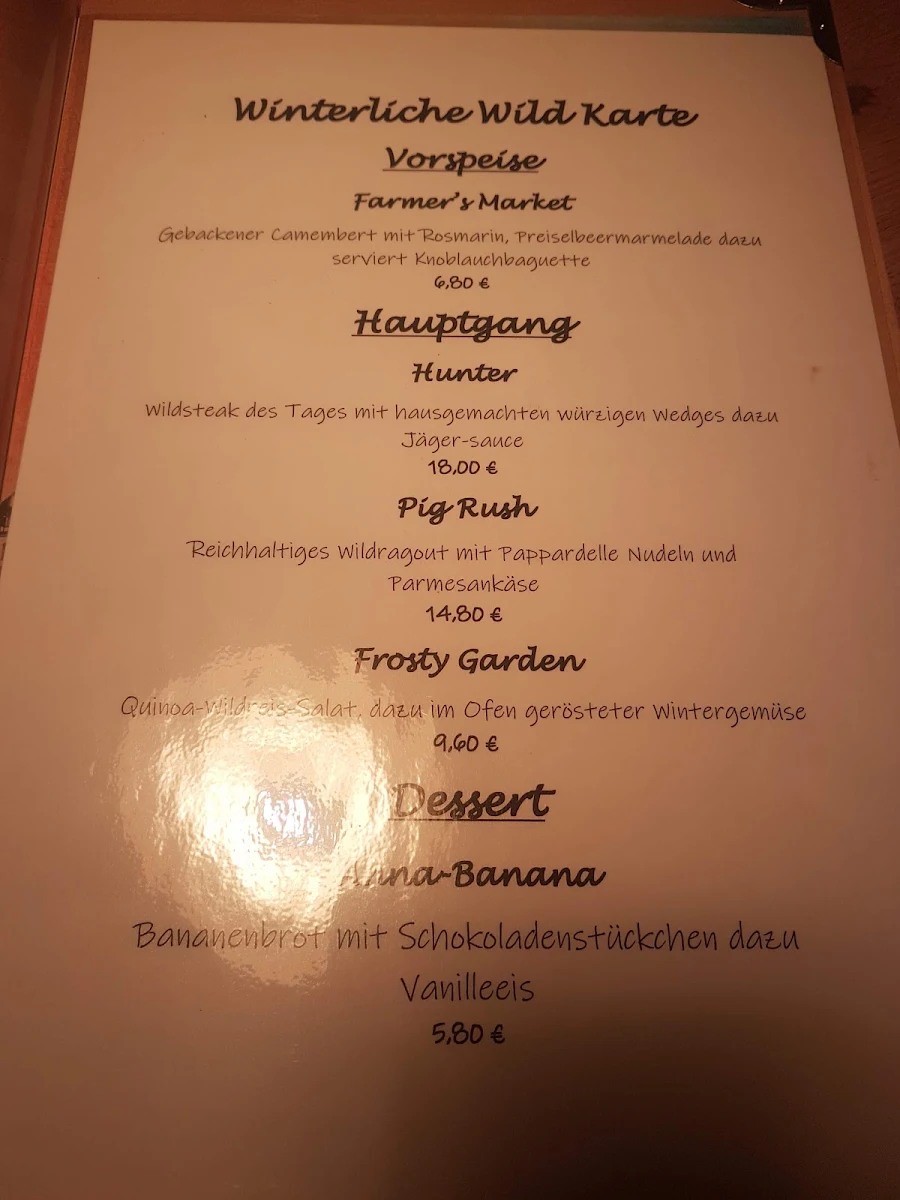 Speisekarte photo 1