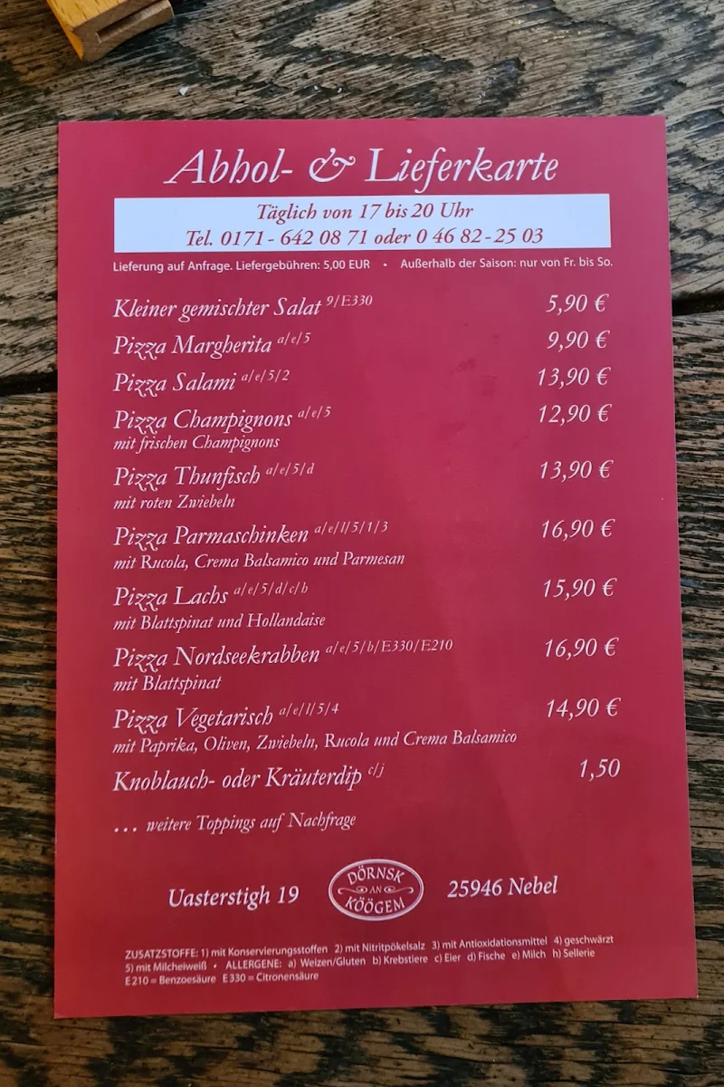 Speisekarte photo 1