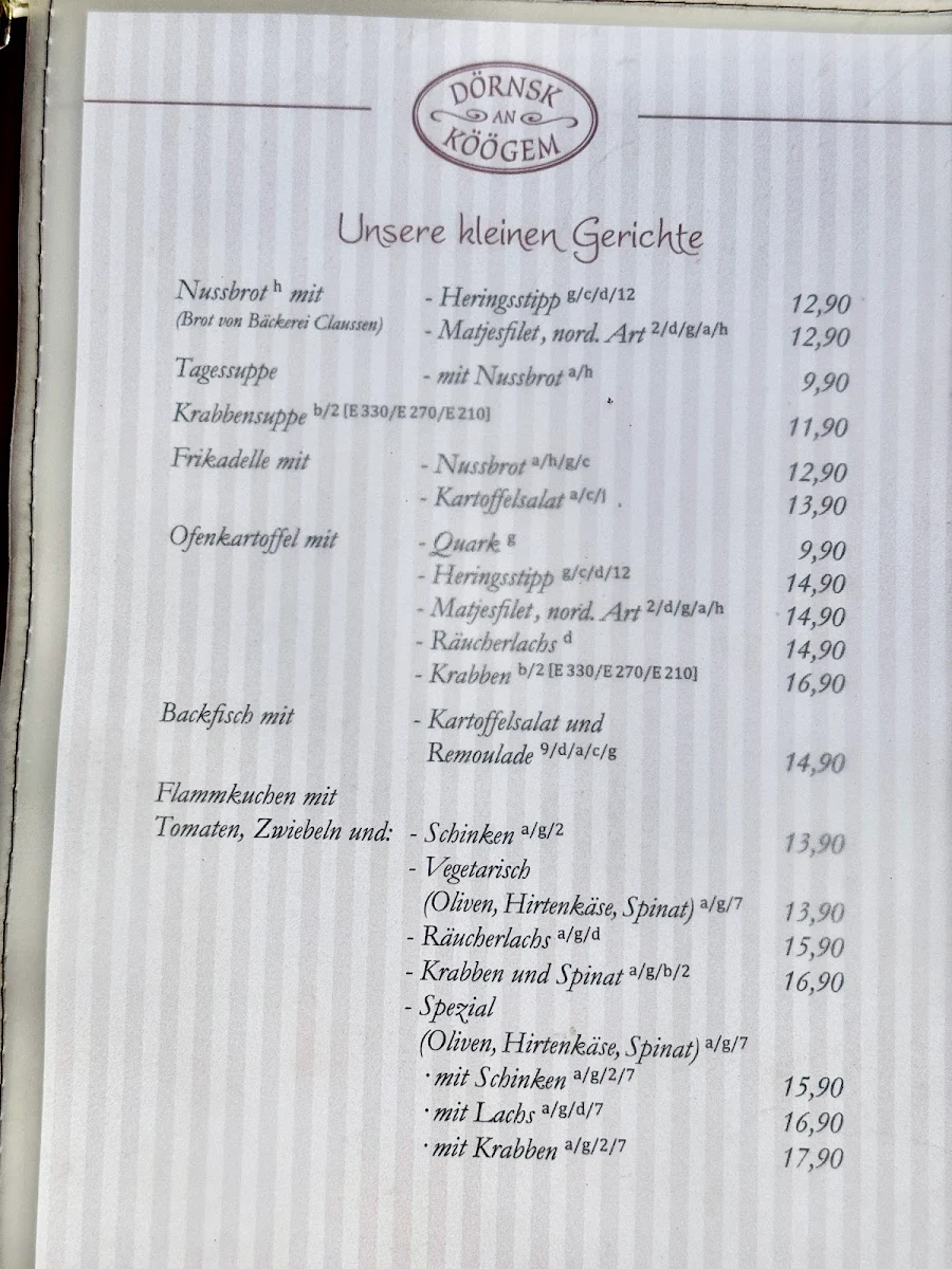 Speisekarte photo 2