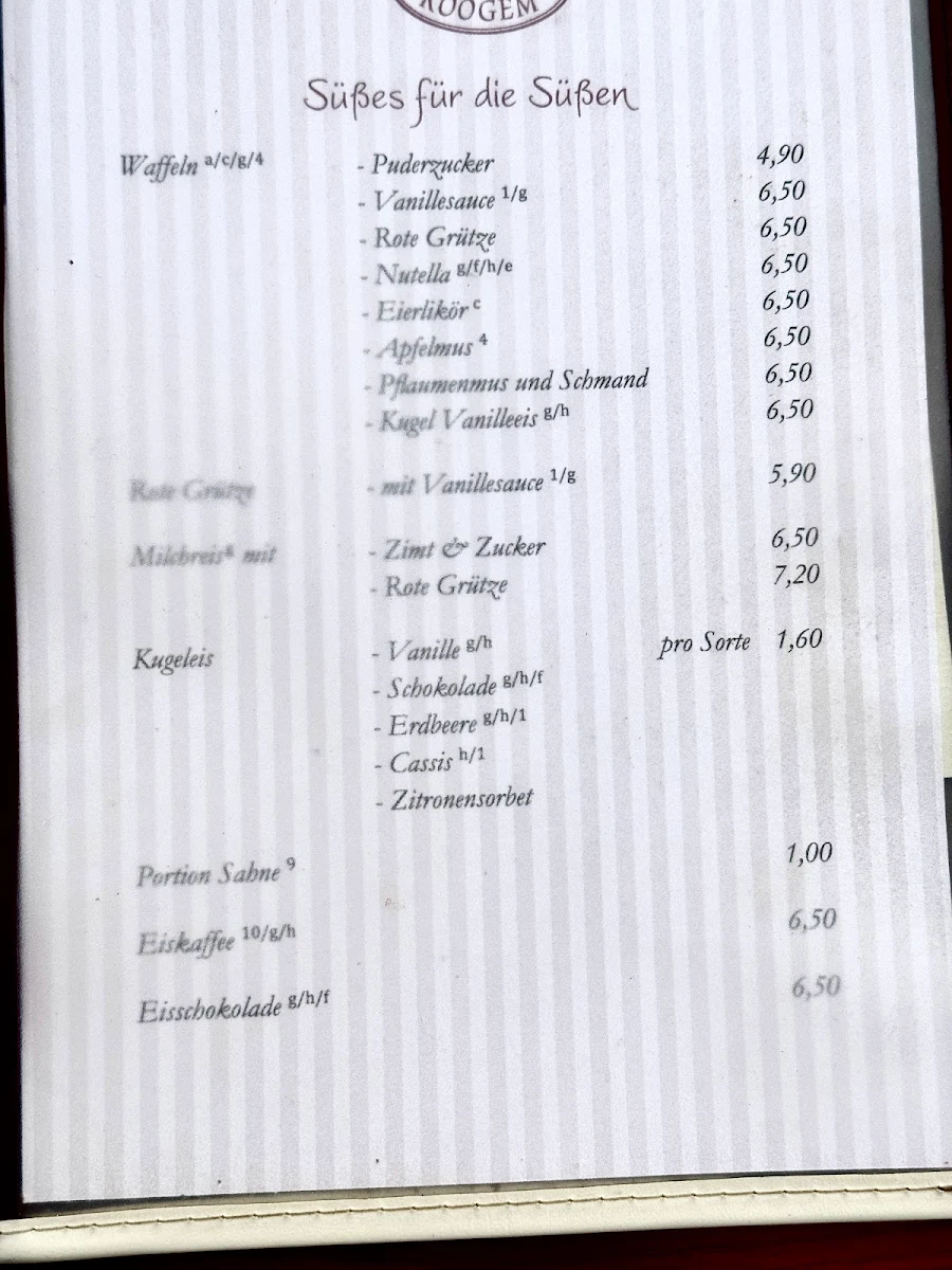 Speisekarte photo 9