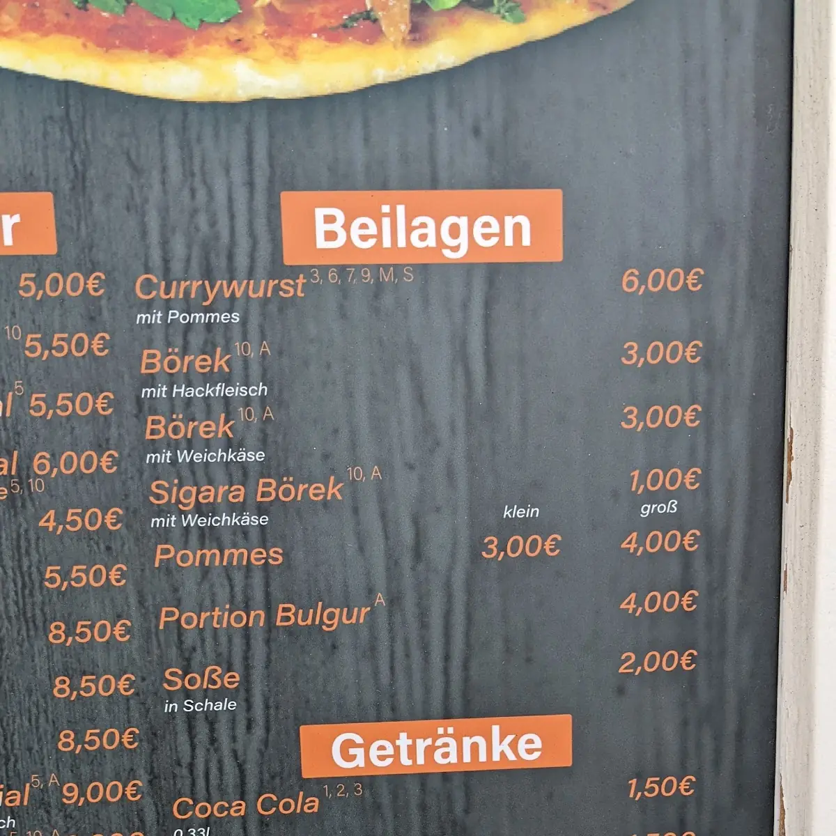 Speisekarte photo 5
