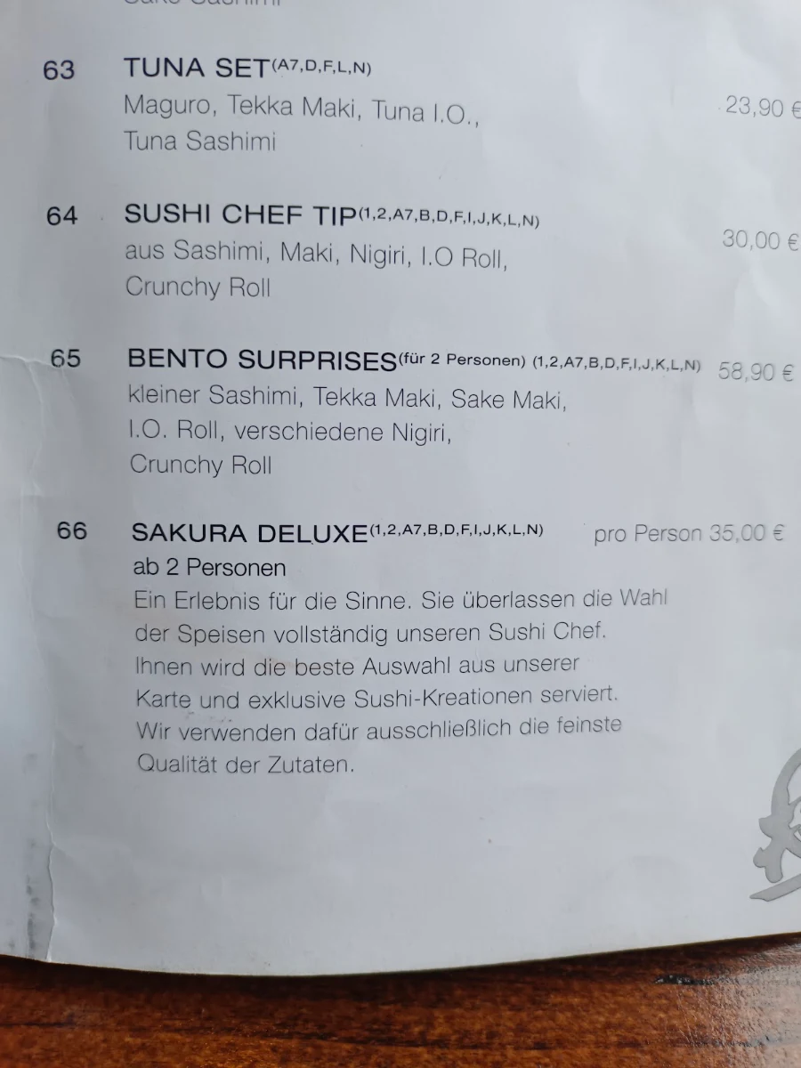 Speisekarte photo 3