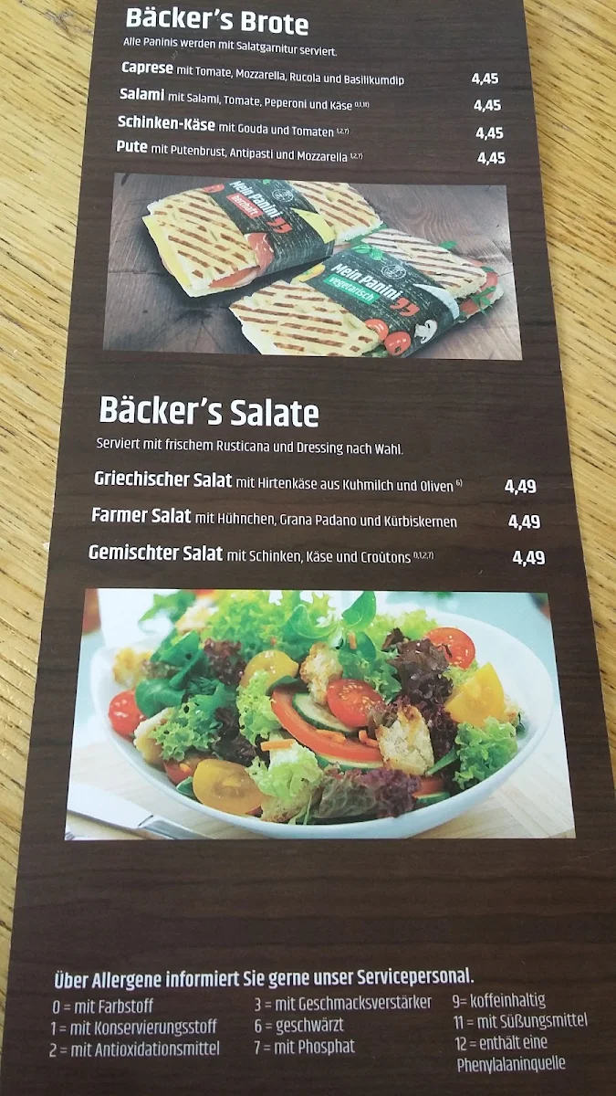 Speisekarte photo 2