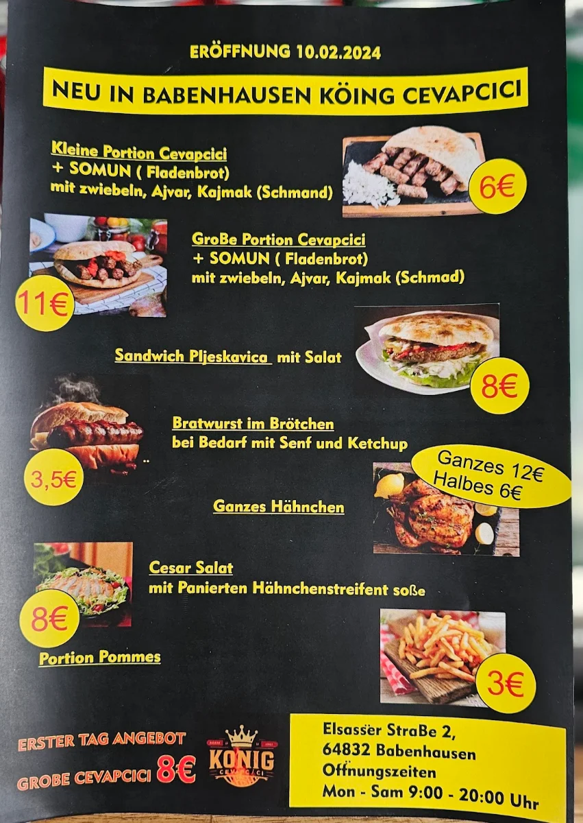 Speisekarte photo 4