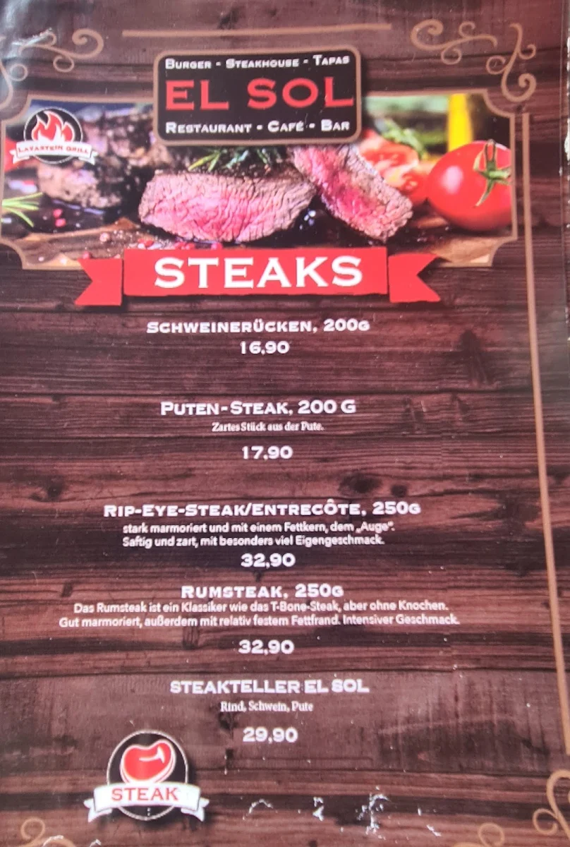 Speisekarte photo 2