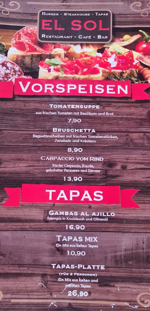 Speisekarte photo 8